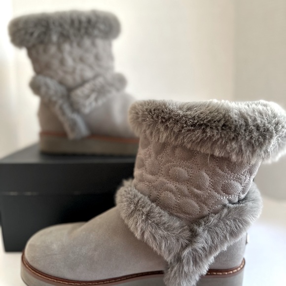 Coach Izzie Zig Suede Boot - Picture 5 of 5